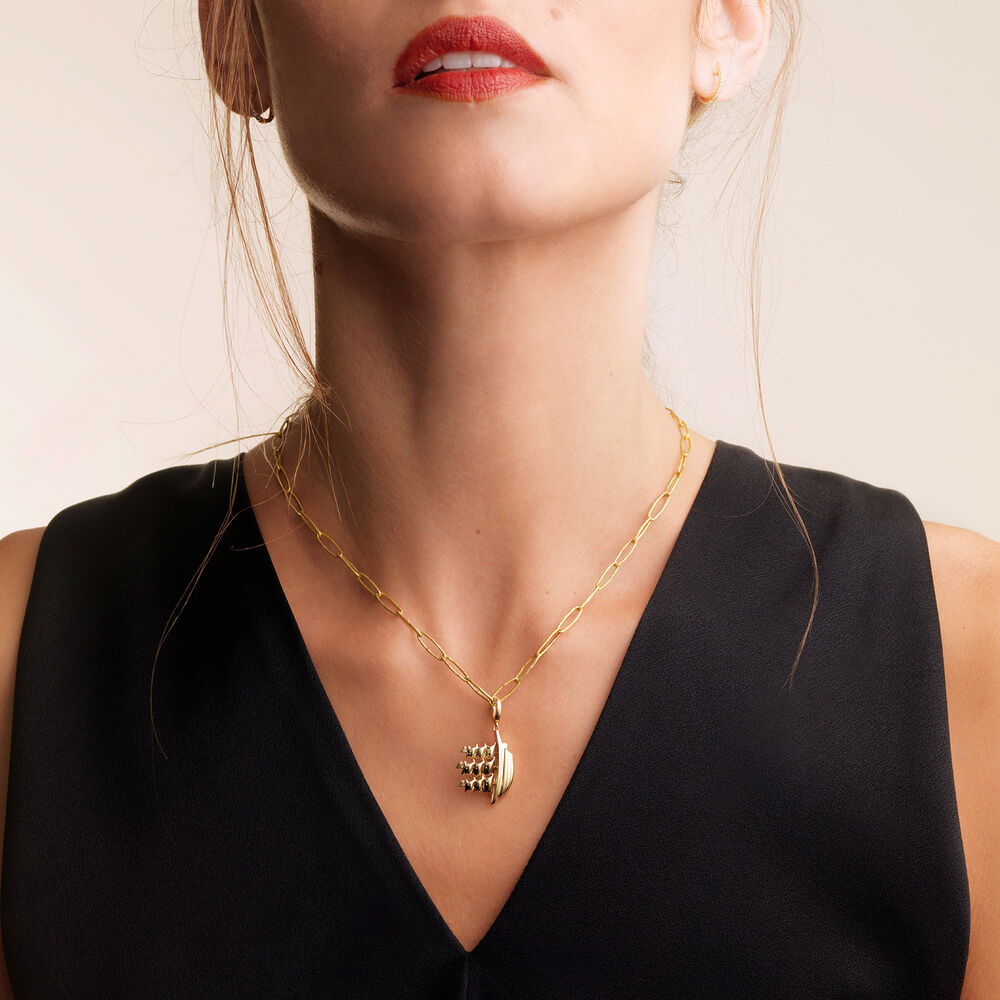 18ct Gold 'The Ship Song' Charm | Annoushka jewelley